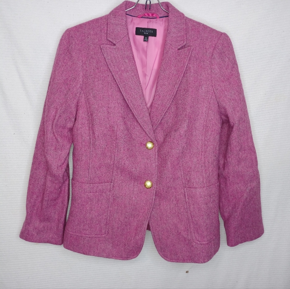 Talbots Classic Shetland Blazer